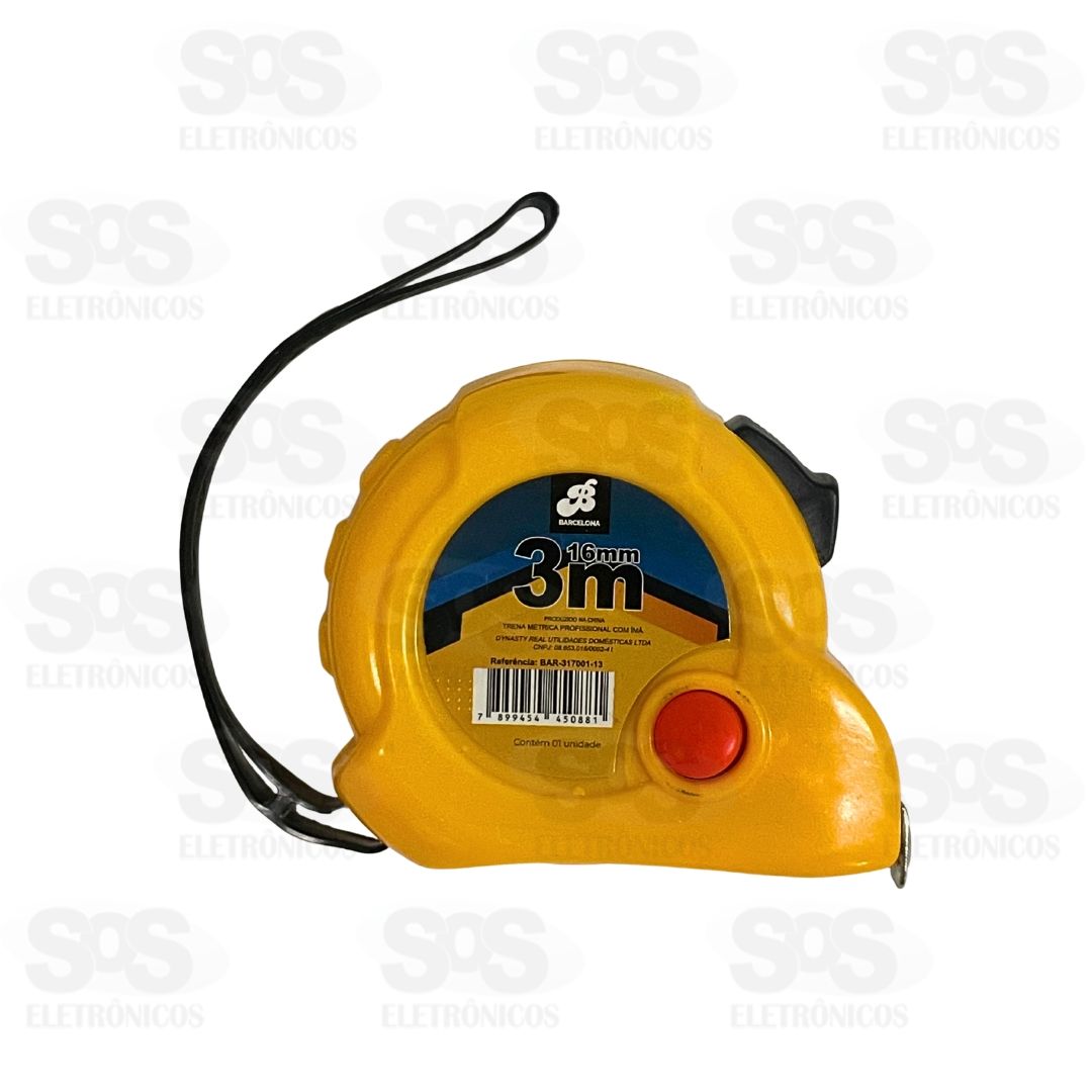 Trena 3Mx16MM Com Trava BAR-317001-13