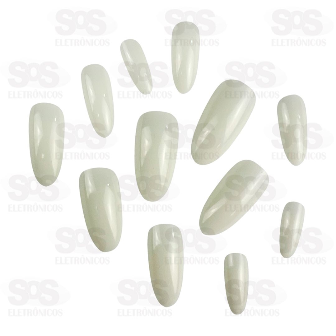 Kit Unhas Postias Bailarina 24 Unidades BAR-712014-1