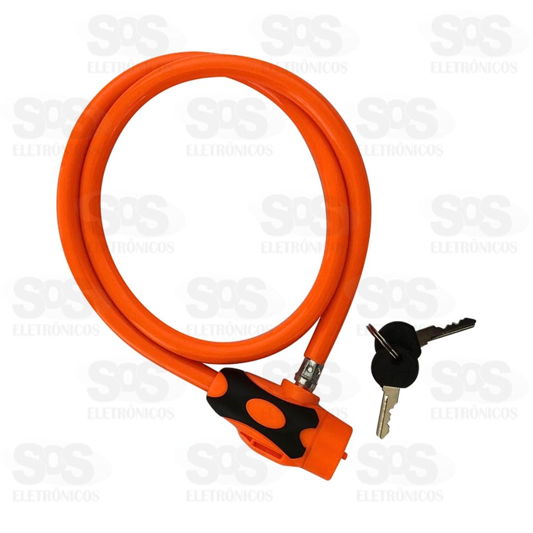 Cadeado Para Bicicleta Com 2 Chaves AL-CS228