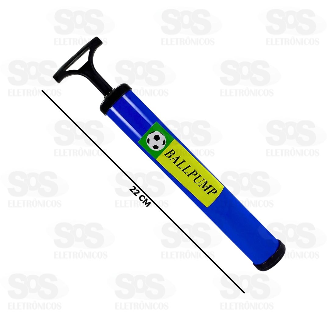 Bomba De Ar Manual Com Bico 22cm BAR-361001-2